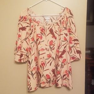 Ava & Viv floral blouse